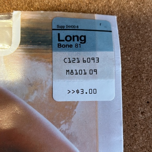 Vintage Sheer Control Top Pantyhose size long bone 81 shiny size M - Picture 5 of 17